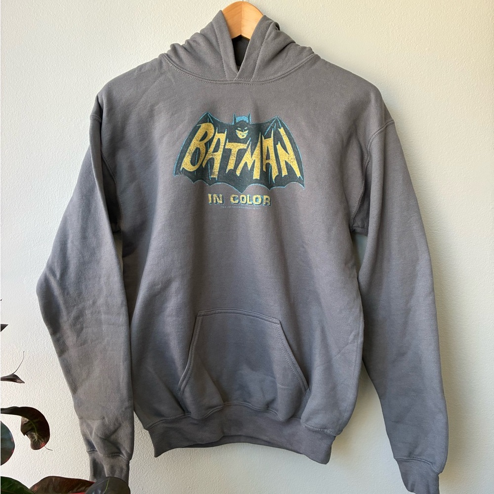BATMAN Classic TV In Color Youth Pullover Retro Hoodie